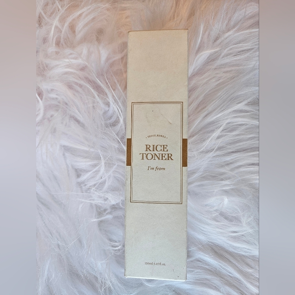 I'm From Rice Milky Toner, Korean Skincare Glowing Glass Skin, New in Sealed Box